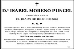 Isabel Moreno Puncel